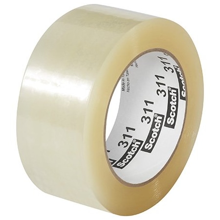 3M 2'' x 110 yds. Clear 3M 311 Carton Sealing Tape, 36PK BUY00013906